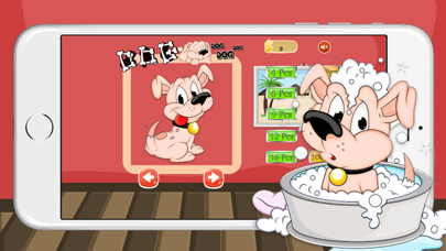 Screenshot #2 pour Animal Cute Dogs Jigsaw Drag And Drop Puzzle Flash Card Games For Toddlers ( 2,3,4,5 and 6 Years Old )