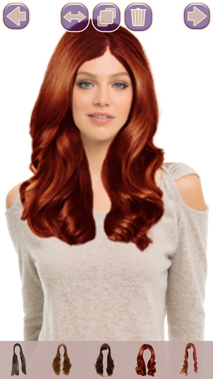 Long Hair Styles Recolor Changer Wig Effects Salon screenshot-3