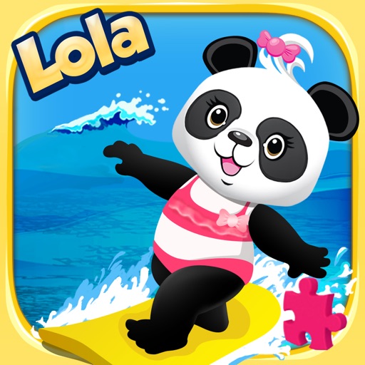 Lola's Beach Puzzle HD Icon