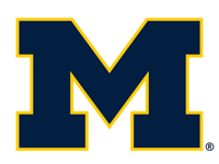 University of Michigan Stickers for iMessage