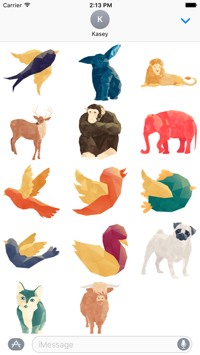 Screenshot #1 pour Autocollants animaux
