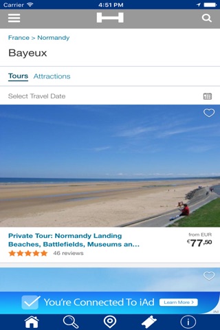 Bayeux Hotels + Compare and Booking Hotel for Tonight with map and travel tour screenshot 2