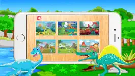 Game screenshot Dinosaur Jigsaw Puzzle Toddler Kids Dino Game Free apk