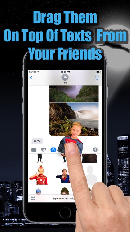 SuperHeroKids - Stickers Free