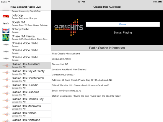 Screenshot #6 pour New Zealand Radio Live
