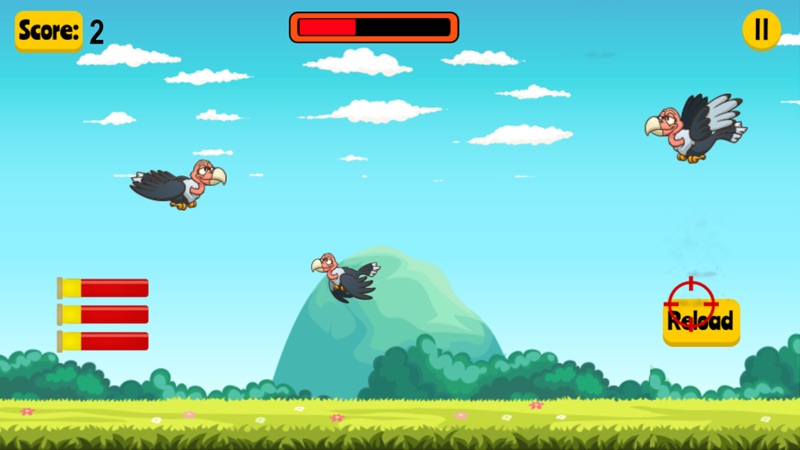 Birds Shooter - Sniper Shooting Fun Games for Free screenshot 1