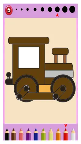 Game screenshot Train Coloring Game for Kids - Kids Learning Game hack