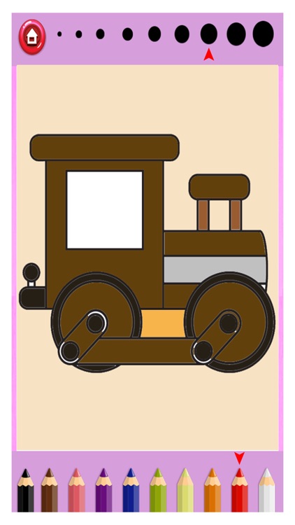 Train Coloring Game for Kids - Kids Learning Game