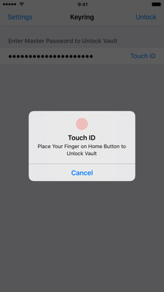 Keyring – Password Manager screenshot 1