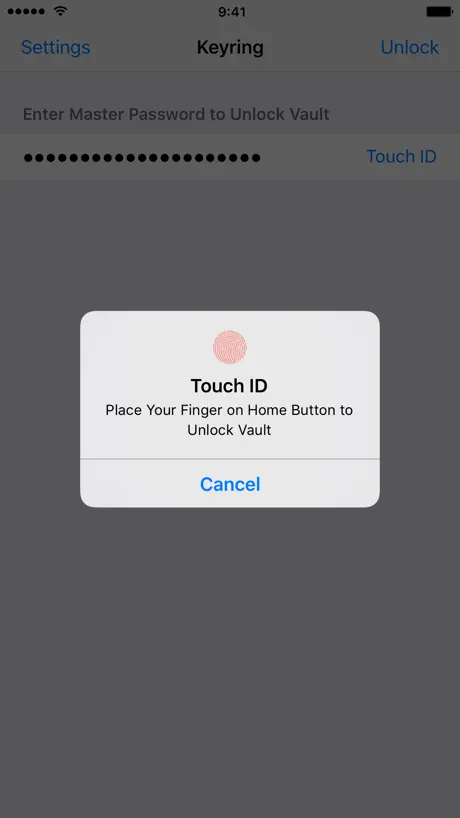 Keyring – Password Manager