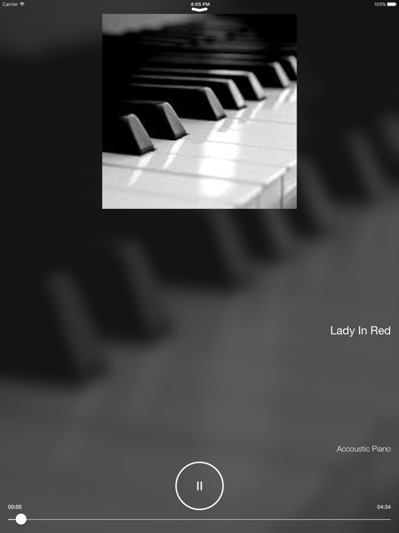 Screenshot #5 pour Piano Music & Songs Free - Radio, Tracks & Playlists
