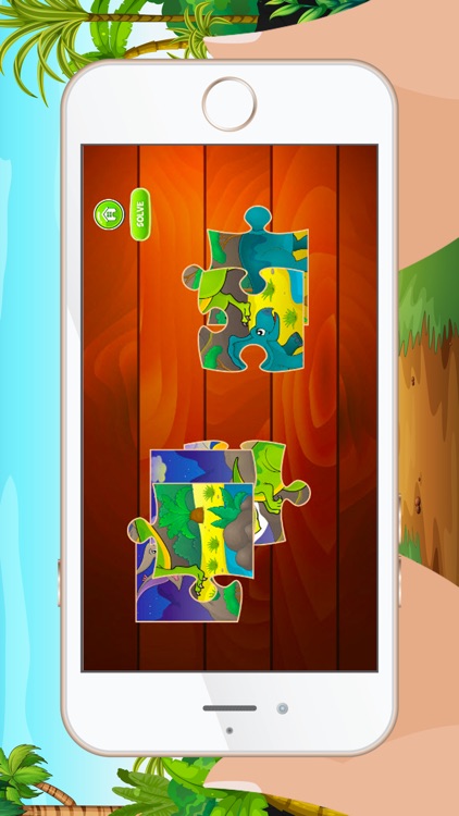 Dinosaur Jigsaw Puzzles Games - Learning Free for Kids Toddler and Preschool