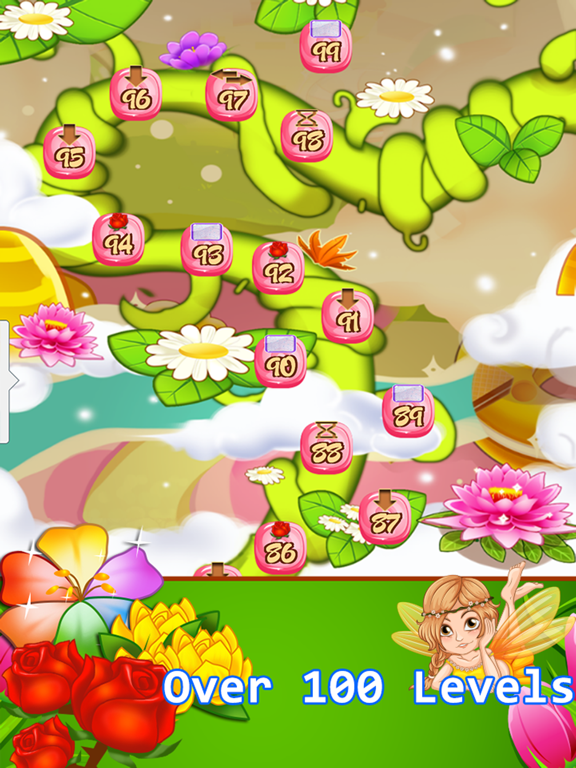 Blossom Garden - Free Flower Blast Match 3 Puzzle iPad screenshot 5 - Games app