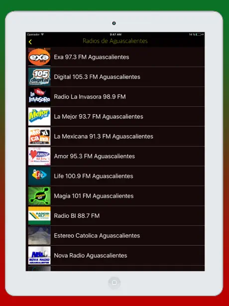 México Radios - Estaciones de Radio Online FM AM