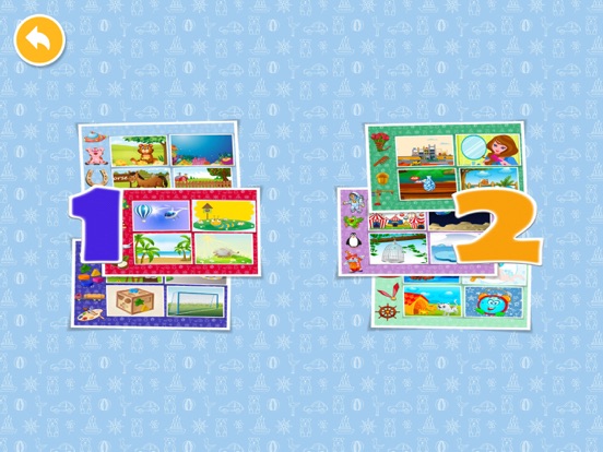 Fun kids educational puzzles games iPad screenshot