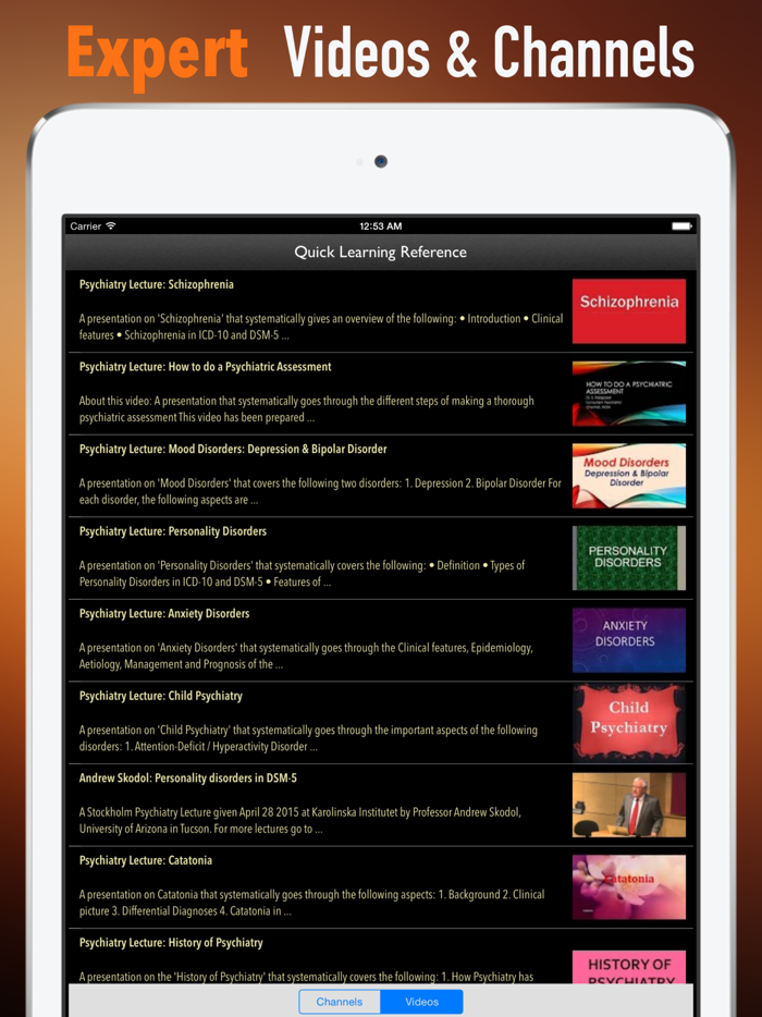 精神病学知识百科：自学视频课程 图解要点清单 最新热门话题