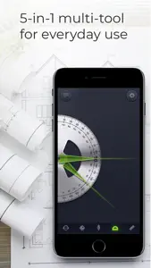 Tool Box: goniometer & ruler screenshot #4 for iPhone