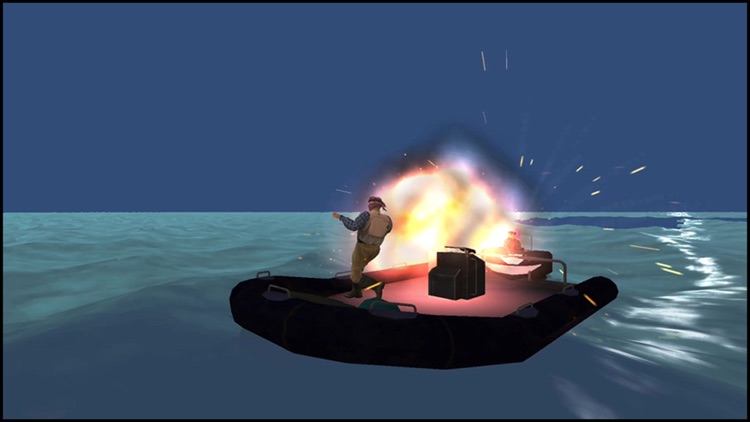 Fly Submarine Car: Police Boat screenshot-4