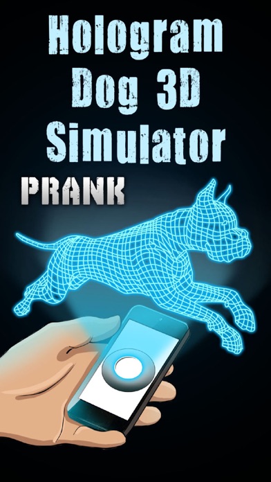 Hologram Dog 3D Simulator Screenshot on iOS