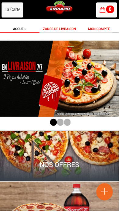 Screenshot #1 pour Pizza Andiamo Verneuil