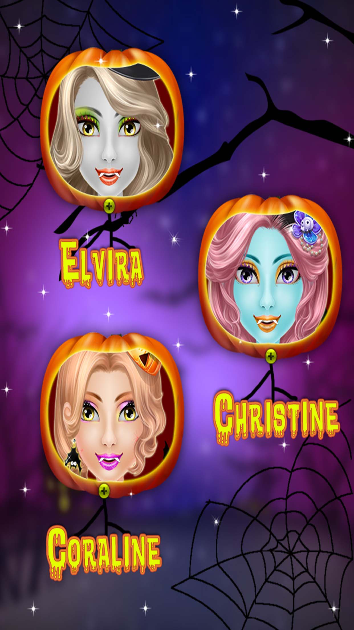 Halloween Makeover Salon - Halloween Makeup screenshot 2