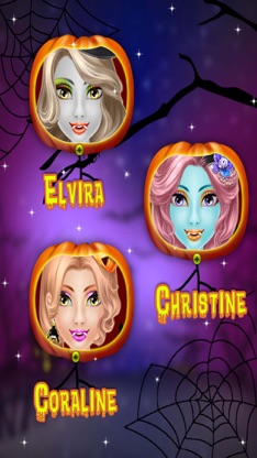 Halloween Makeover Salon - Halloween Makeup screenshot 2