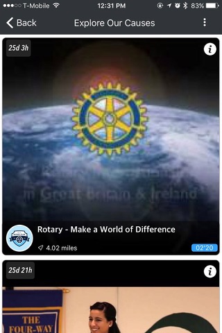 Rotary Live screenshot 2