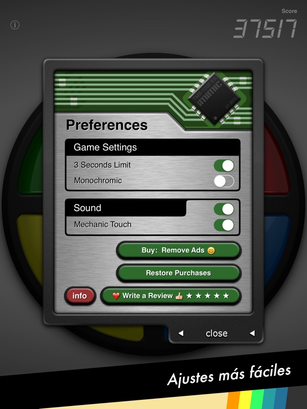 iMimic Dice: Juego de Memoria Retro de los años 80 screenshot 10