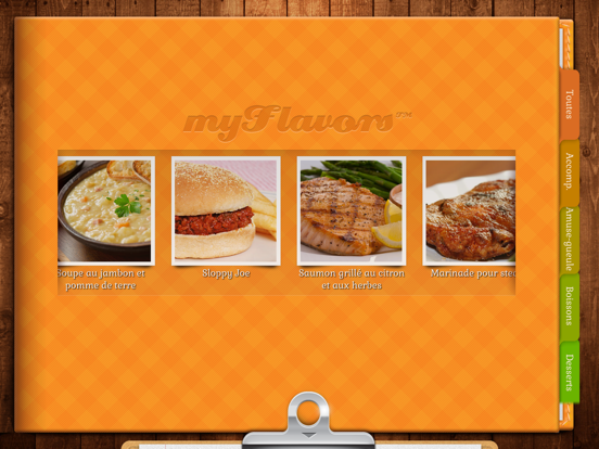 Screenshot #4 pour myFlavors™ Livre de Cuisine