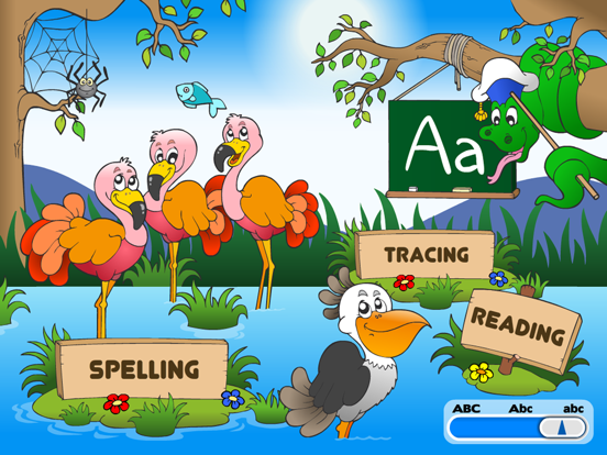 Alphabet Learning ABC Puzzle Game for Kids EduAbby iPad app afbeelding 5