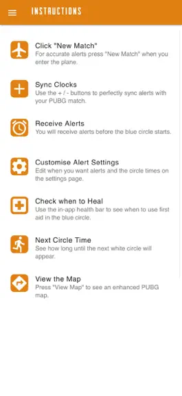 Game screenshot Circle Alerts for PUBG apk