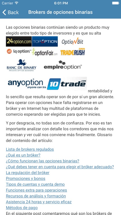 Operaciones Binarias - Invertir en Opciones