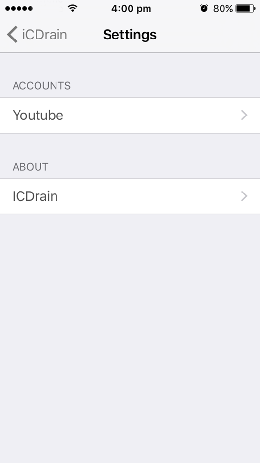#2. iCDrain (iOS) 由: Streaming Networks Inc.