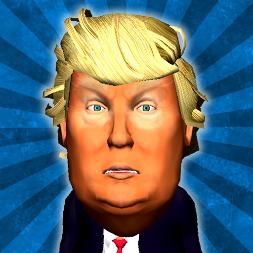 TRUMP-yman GO! Bounce balls at him in augmented reality!