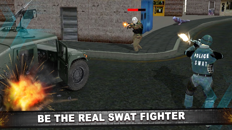 Police Anti Terrorist SWAT Shooter in Crime City screenshot-3