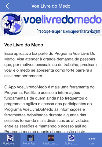 Voe Livre do Medo screenshot 2