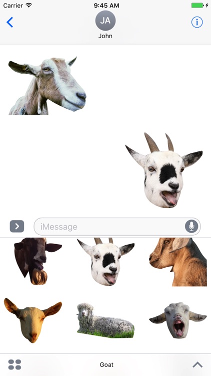 Goat Zoo Stickers