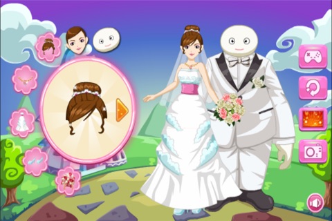 Huge Man Marry The Bride - dress up girl game screenshot 2