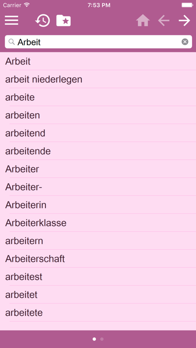 Wörterbuch Tschechisch Deutsch screenshot 3