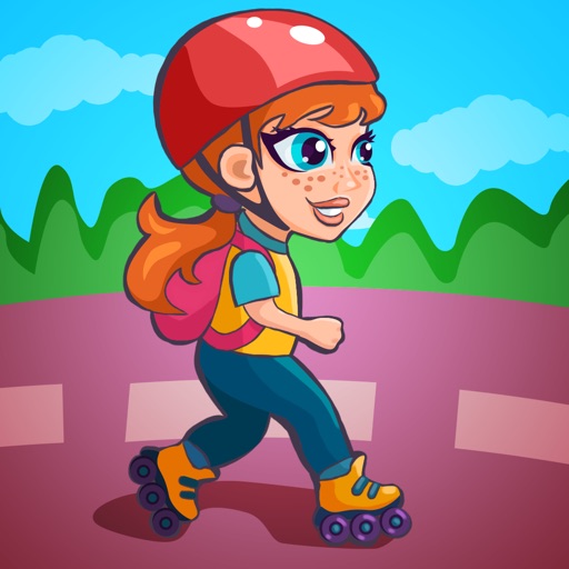 Spring Roller Girl 3D iOS App