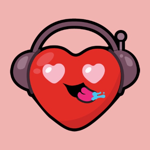 Cute Heart Sticker icon