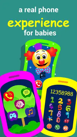 Game screenshot Fun phone toy for kids,  Play phone for toddlers with musical baby games apk
