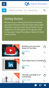 QAHE Careers Online screenshot #1 for iPhone