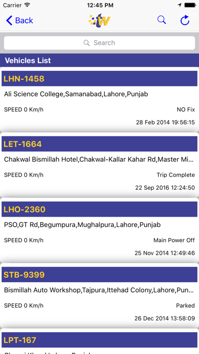 Screenshot #2 pour Tracking World