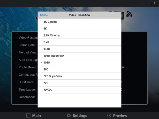 Screenshot #6 pour Remote Control for GoPro Hero 3+ Black