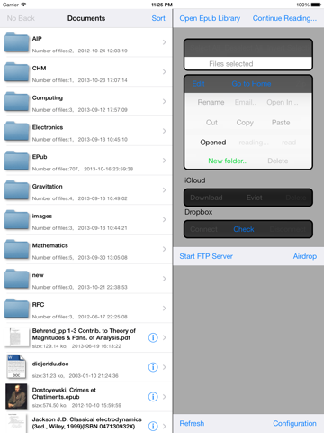 Screenshot #4 pour DjVu Reader
