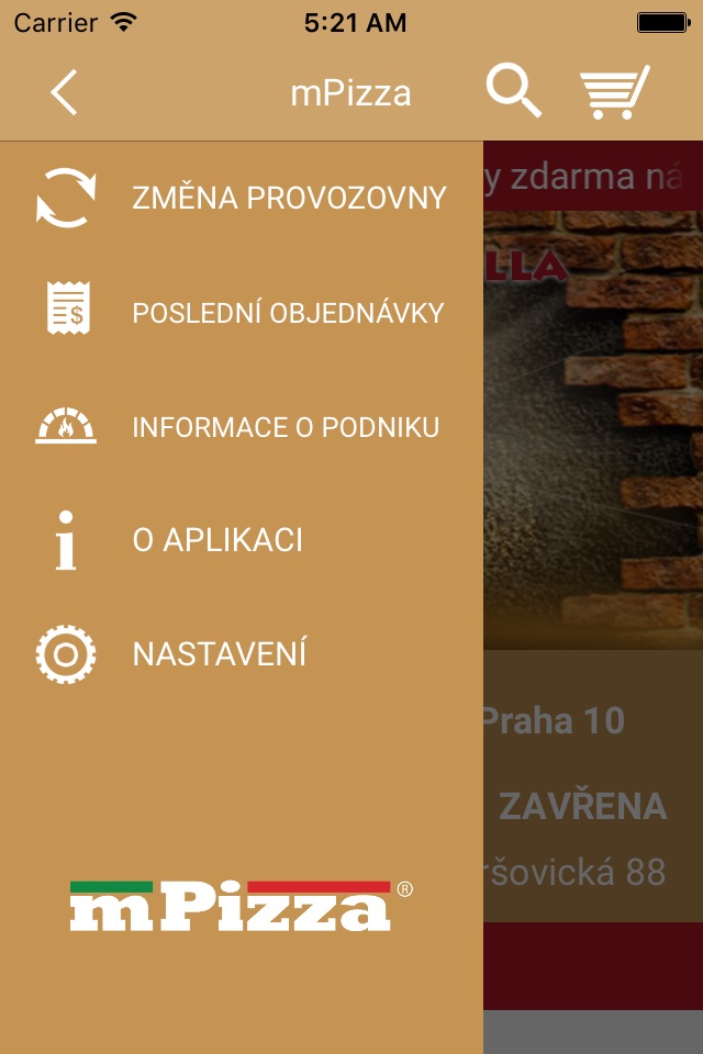 Papa Cipolla Praha screenshot 2