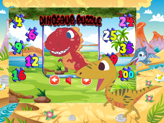 Screenshot #5 pour Easy Dinosaur Jigsaw Puzzles For Kids and Adults