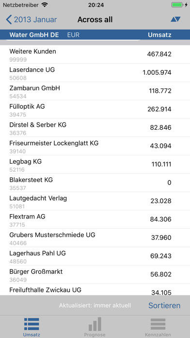 Screenshot #3 pour ERP Umsatz