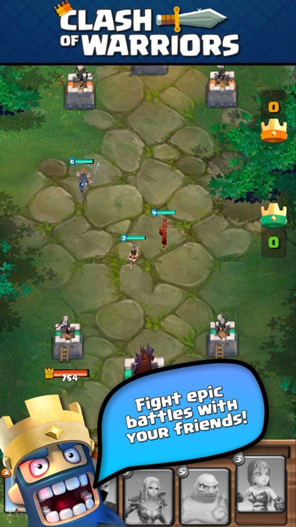Clash Of Warriors Multiplayer Battle screenshot-3